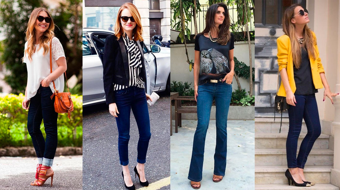 jeans escuro