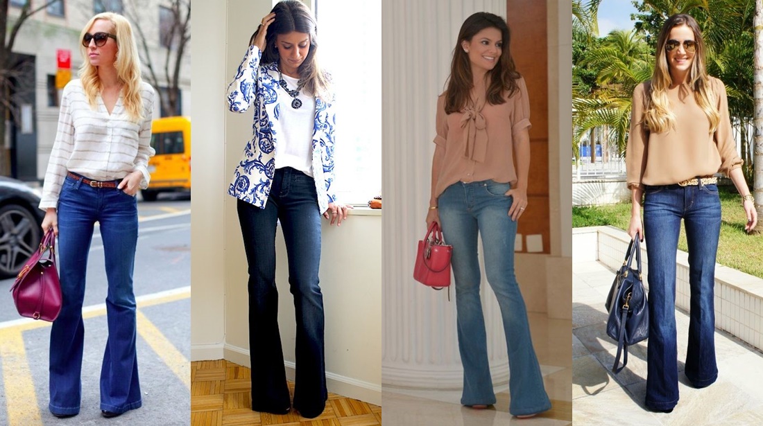 calça flare